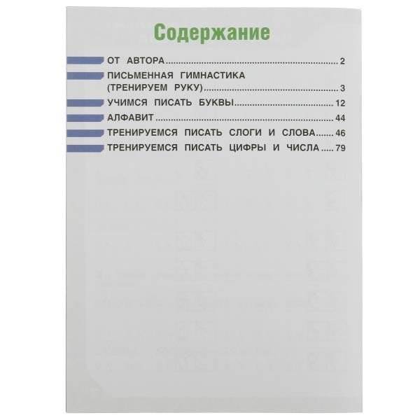 Полный курс обучения письму. 3 месяца до школы фото книги 2