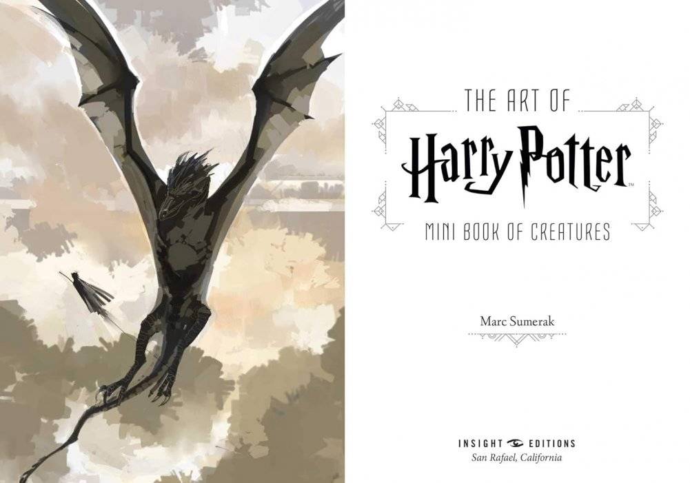 The Art of Harry Potter: Mini Book of Creatures фото книги 2