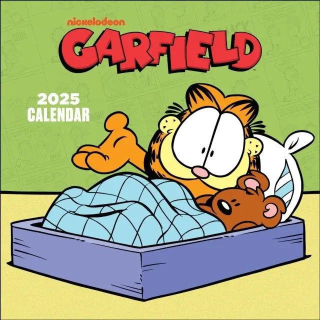 Garfield 2025 wall calendar фото книги