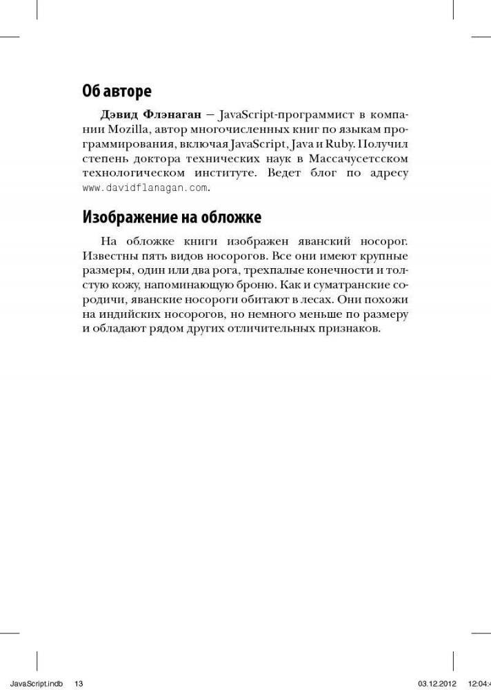 JavaScript. Карманный справочник фото книги 2