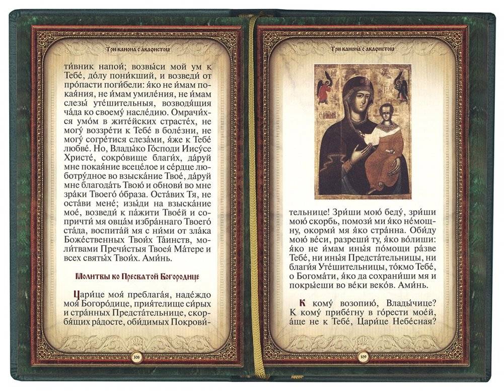 Православный молитвослов в кожаном переплете. Гражданский шрифт фото книги 2