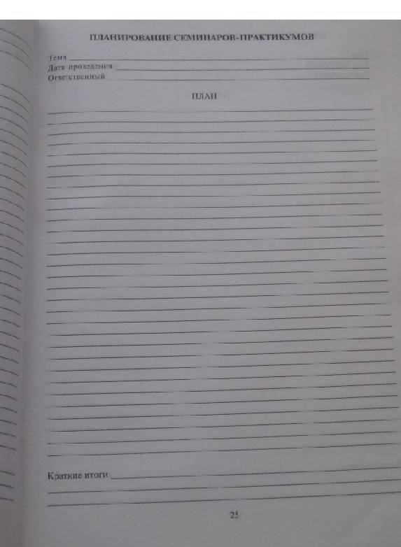 Рабочий журнал старшего воспитателя детского сада фото книги 3