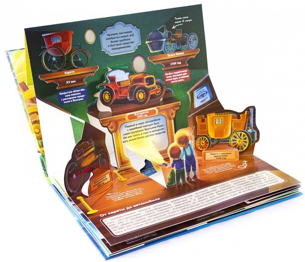POP UP энциклопедия. От колеса до ракеты. Книжка-панорамка фото книги 3