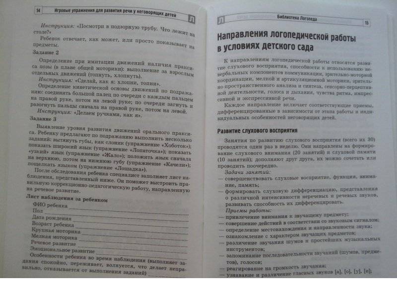Игровые упражнения для развития речи у неговорящих детей фото книги 5