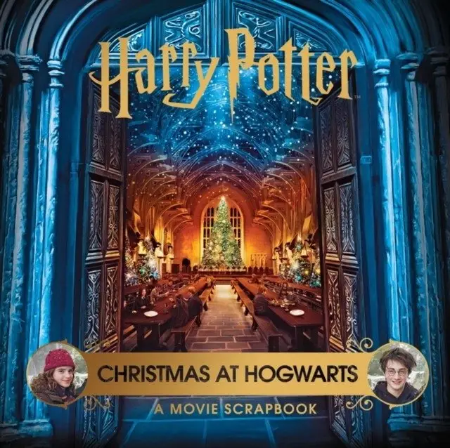 Harry potter - christmas at hogwarts: a movie scrapbook фото книги