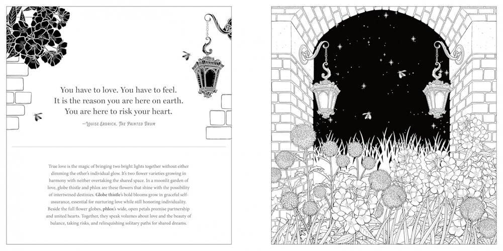 Floriographic: Midnight Garden фото книги 4