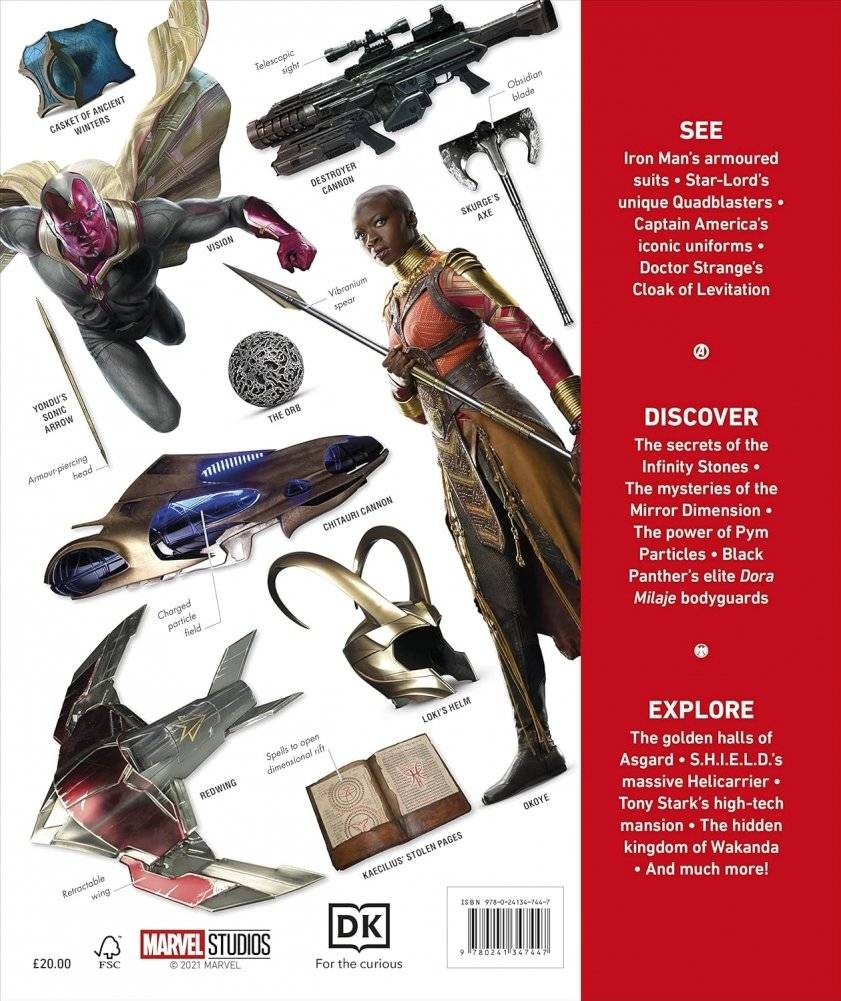 Marvel The Visual Dictionary фото книги 2