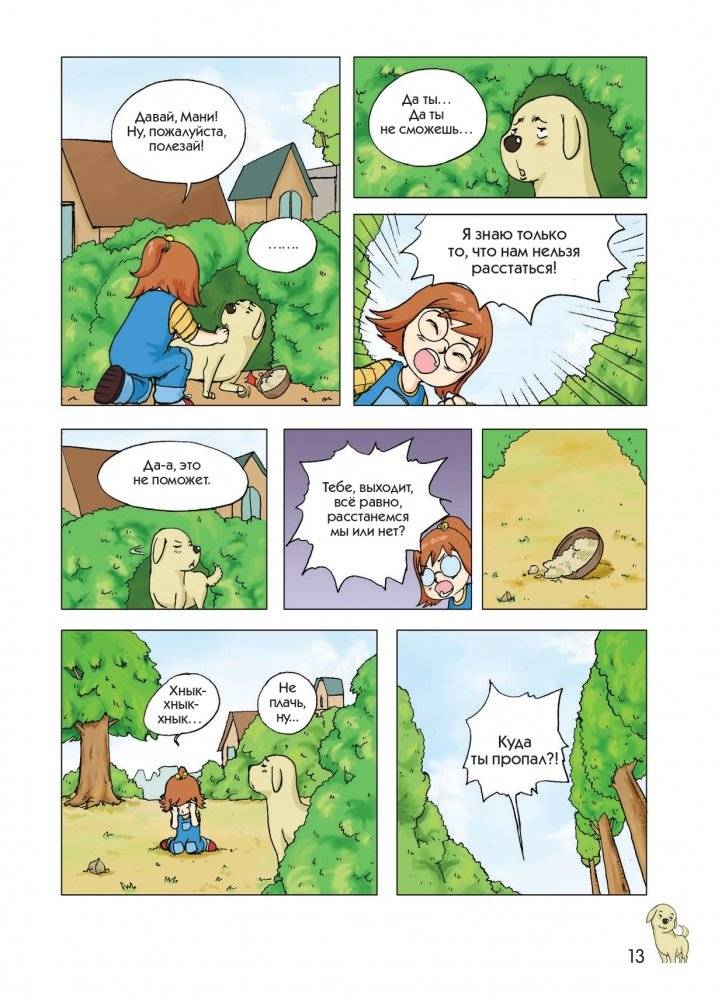 Пёс по имени Мани в комиксах. Гусыня, приносящая богатство фото книги 12