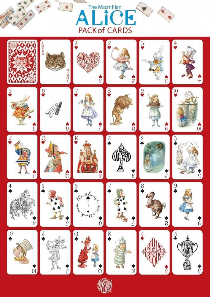 Macmillan Alice Pack of Cards фото книги 2