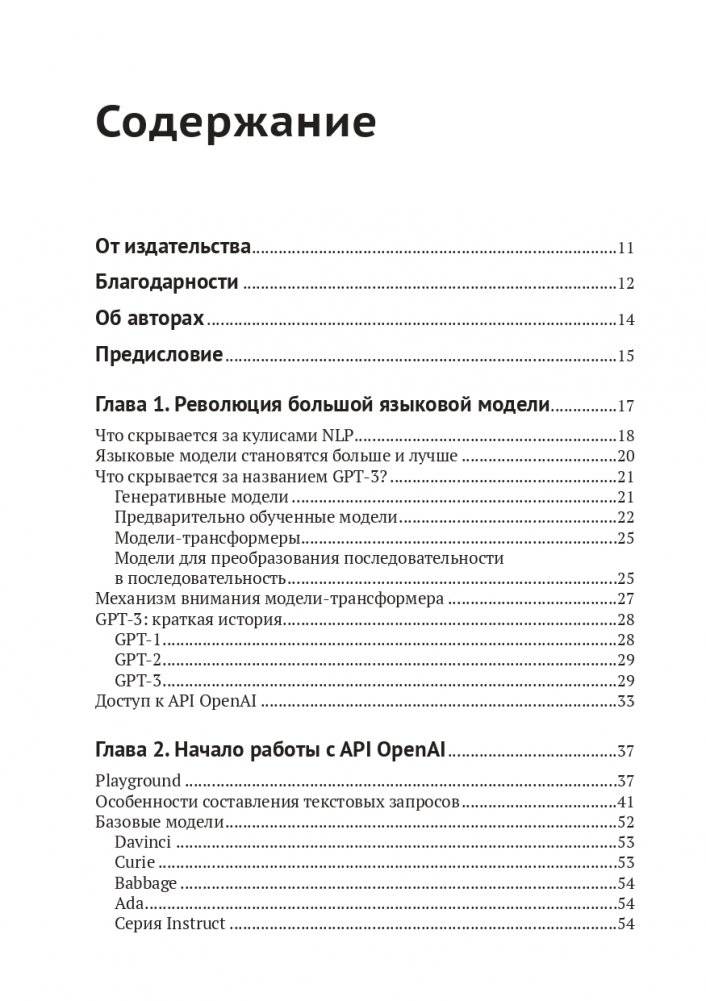 GPT-3. Руководство по использованию API Open AI фото книги 2