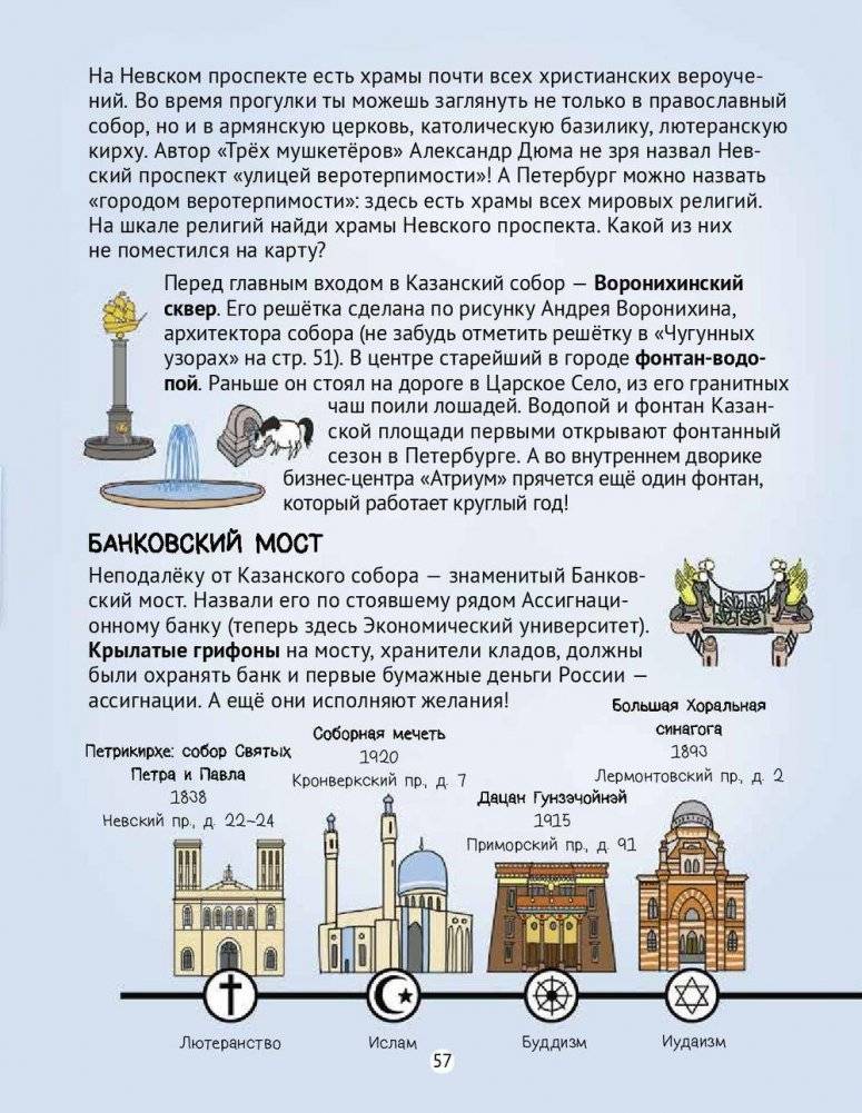 Путеводитель по детскому Петербургу в играх, картах и картинках фото книги 6