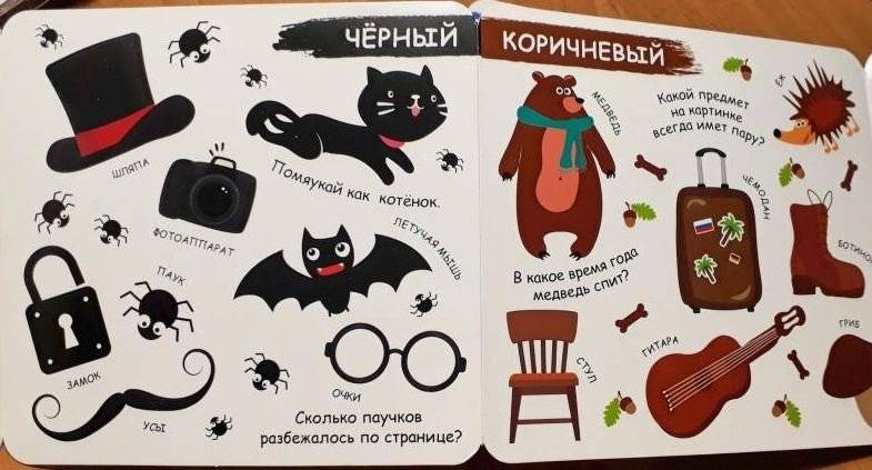 Книжка-гармошка. Цвета фото книги 3