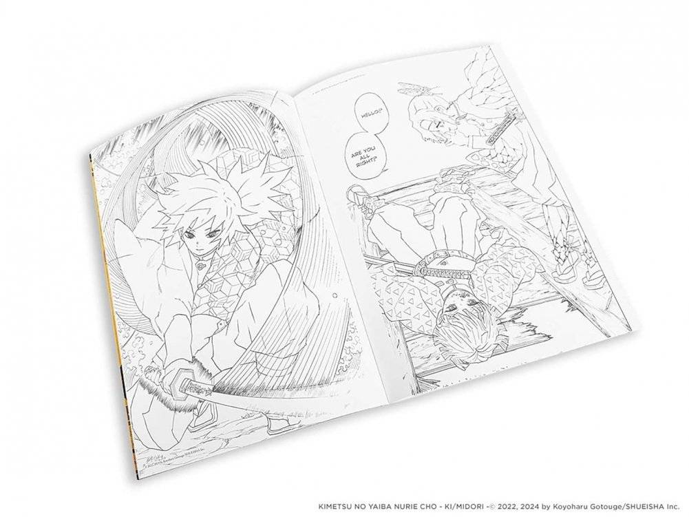 Demon Slayer Coloring Book 3Pa фото книги 3