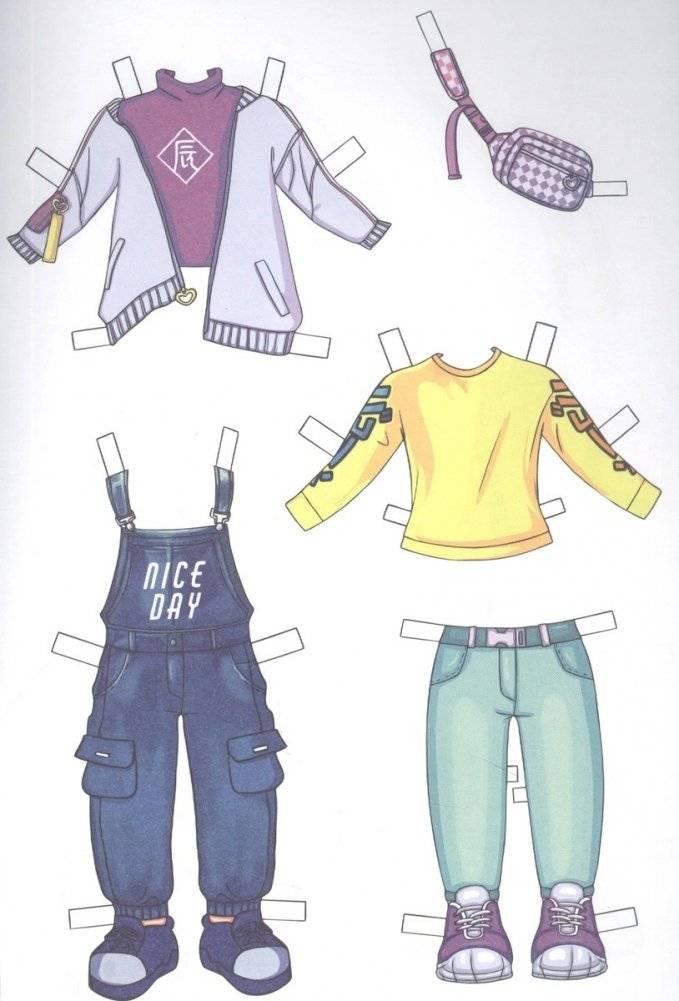 Бумажные куколки. Модные малыши фото книги 3