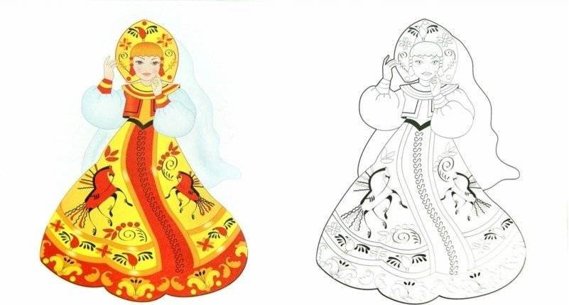 Раскраска. Мезенская роспись фото книги 2