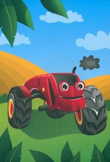 Весёлый конструктор из наклеек. Едем – едем фото книги 3