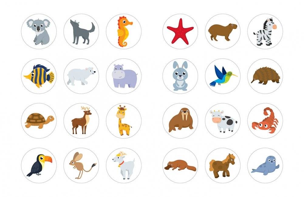 В мире животных. Книжка с наклейками фото книги 2