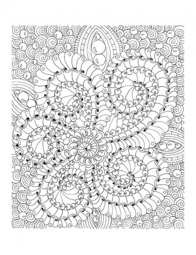 Дзен-дудлинг. Успокаивающие узоры. Раскрашивайте восхитительные орнаменты и снимайте стресс фото книги 5