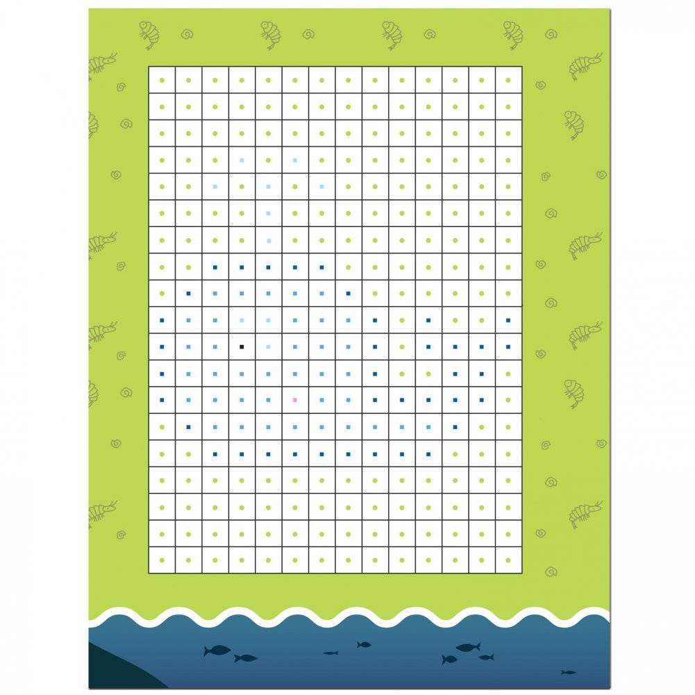 Пиксели. Клеим и рисуем. В море фото книги 3