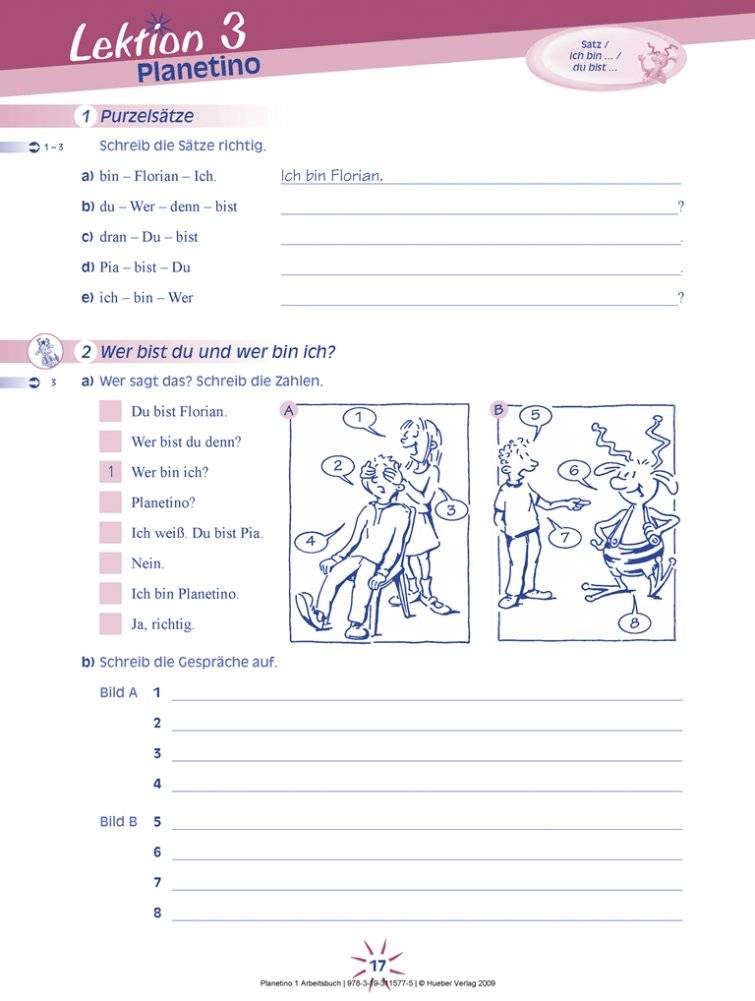 Planetino 1. Deutsch für Kinder. Arbeitsbuch фото книги 4