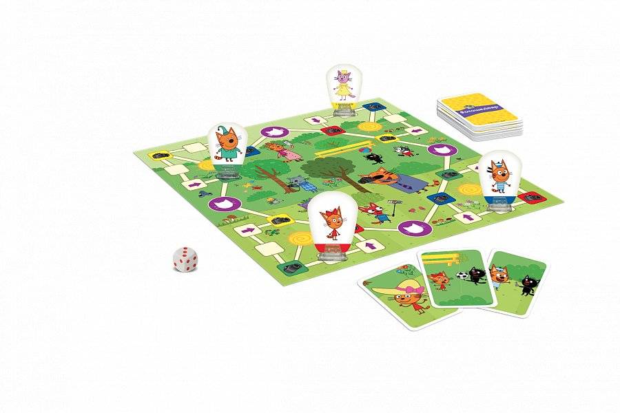 Настольная игра "Три кота. Фотошедевр" фото книги 2