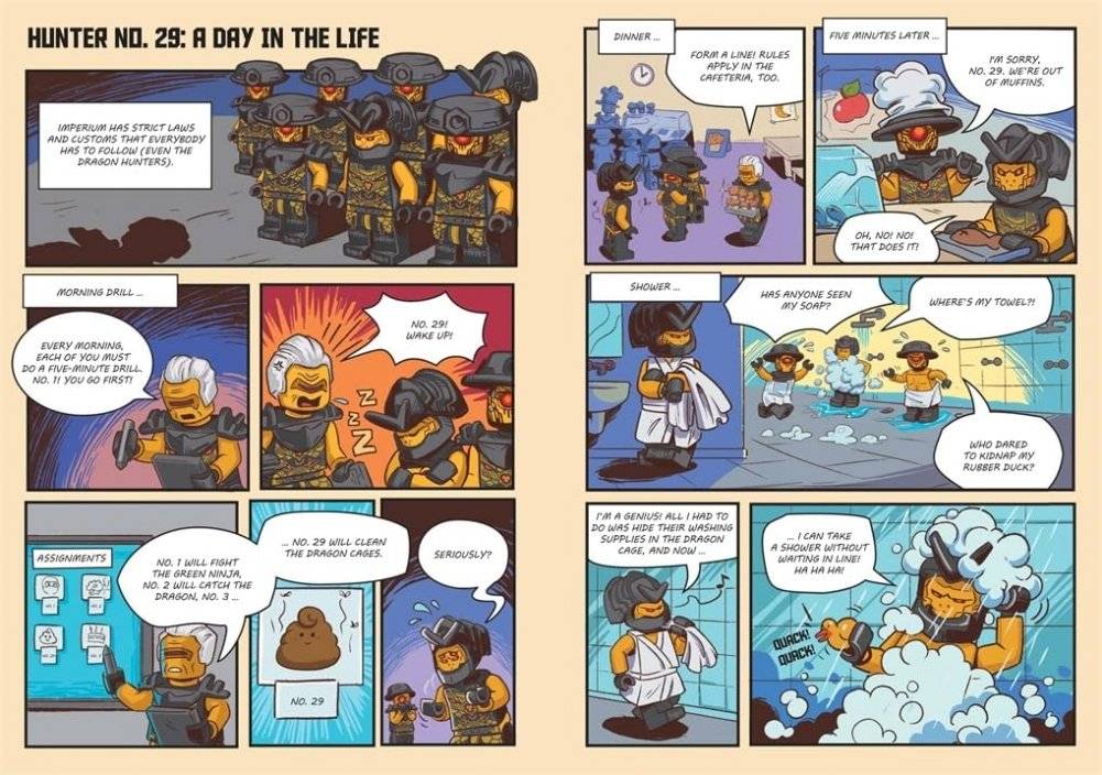 LEGO NINJAGO: Empire Warrior (with Dragon Hunter minifigure and Speeder mini-book) фото книги 4