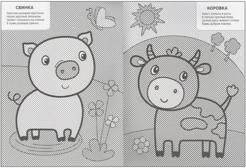 Мои первые водные раскраски. В деревне фото книги 2