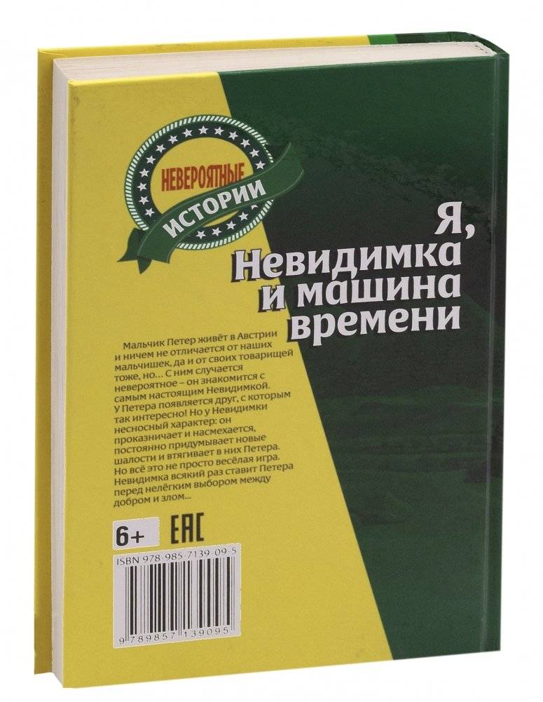 Я, Невидимка и машина времени фото книги 8