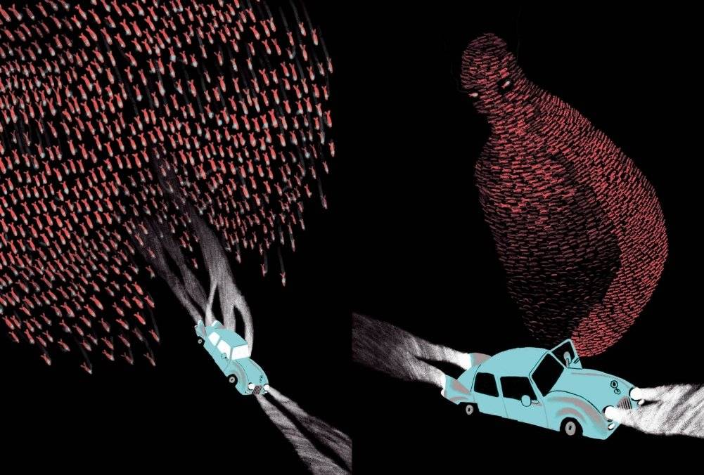 Голубая машинка фото книги 4