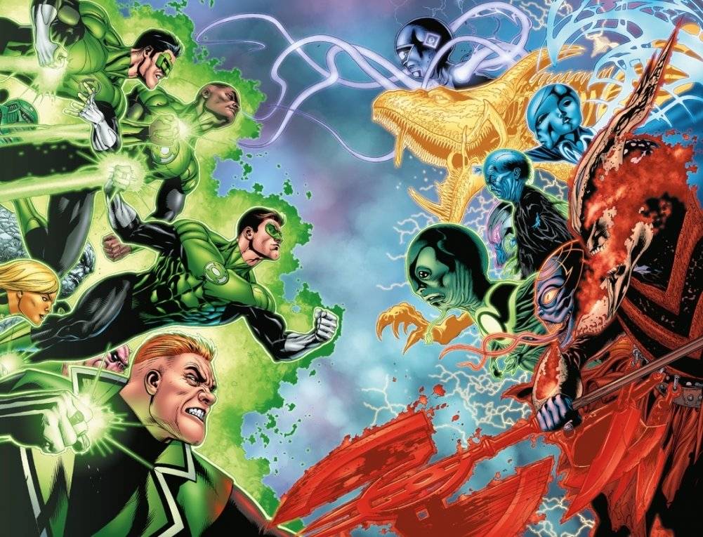 Зеленый Фонарь. Война Зеленых Фонарей фото книги 5