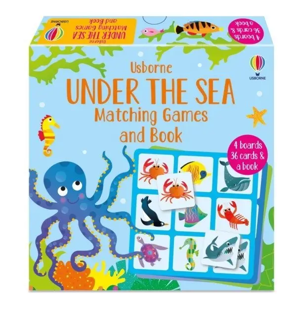 Under The Sea Matching Games And Book фото книги
