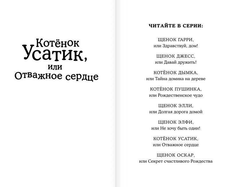 Котёнок Усатик, или Отважное сердце фото книги 2