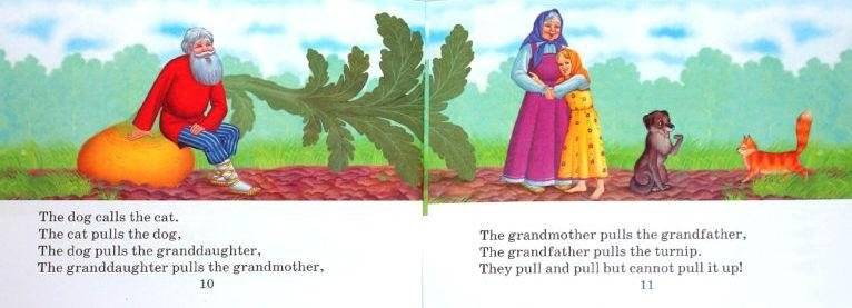 Репка. The Turnip (на английском языке) фото книги 3