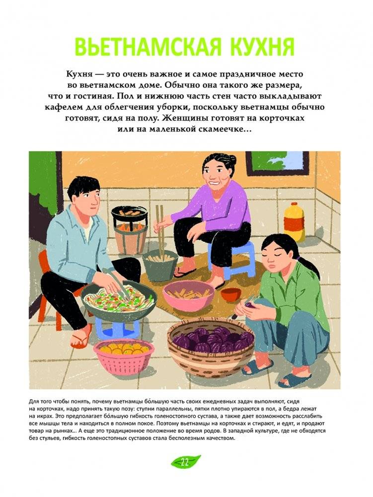 Вьетнамская кухня в иллюстрациях фото книги 5