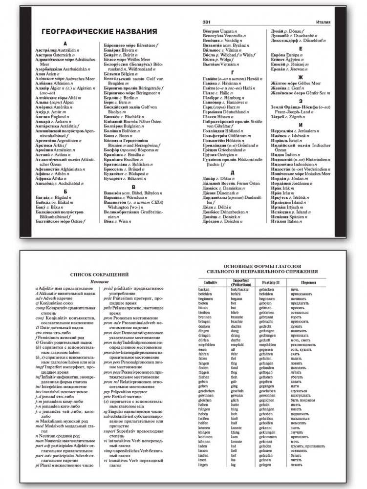 Школьный немецко-русский, русско-немецкий словарь. 15000 слов фото книги 4