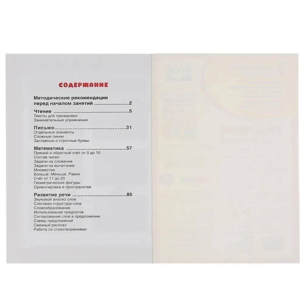 Годовой курс занятий 6-7 лет. Мультимикс фото книги 3