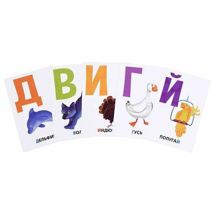 Развивающие карточки. Алфавит фото книги 3