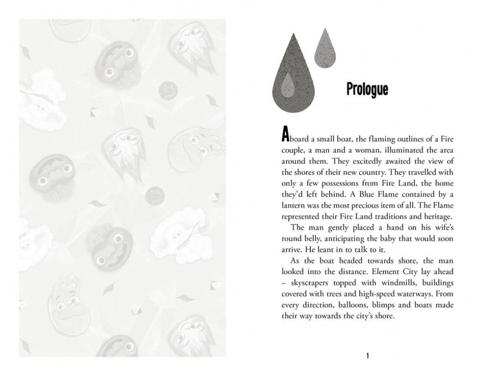 Disney Pixar Elemental: the Junior Novel фото книги 2