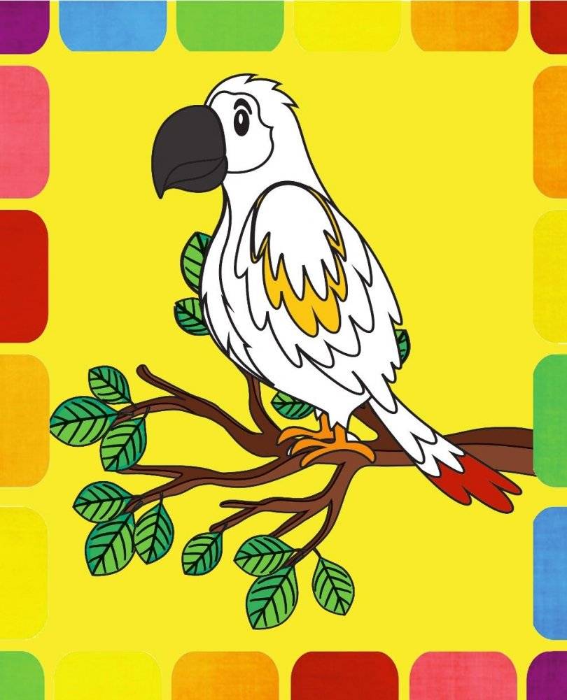 Раскрась по образцу. Домашние питомцы фото книги 2