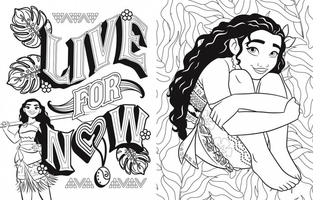 Disney Princess Magical Worlds Colouring Book фото книги 4