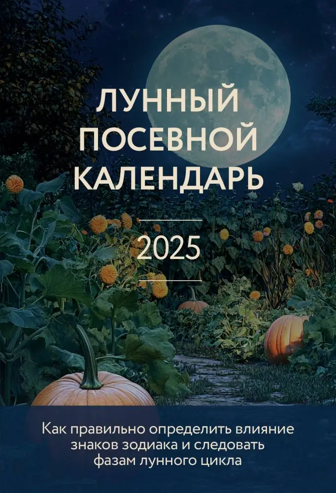 Лунный посевной календарь 2025 (новое оформление) фото книги