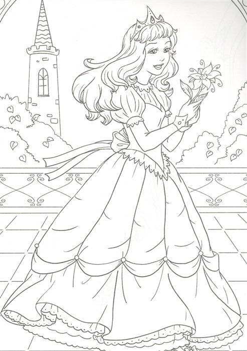 Раскраска. Для девочек фото книги 2