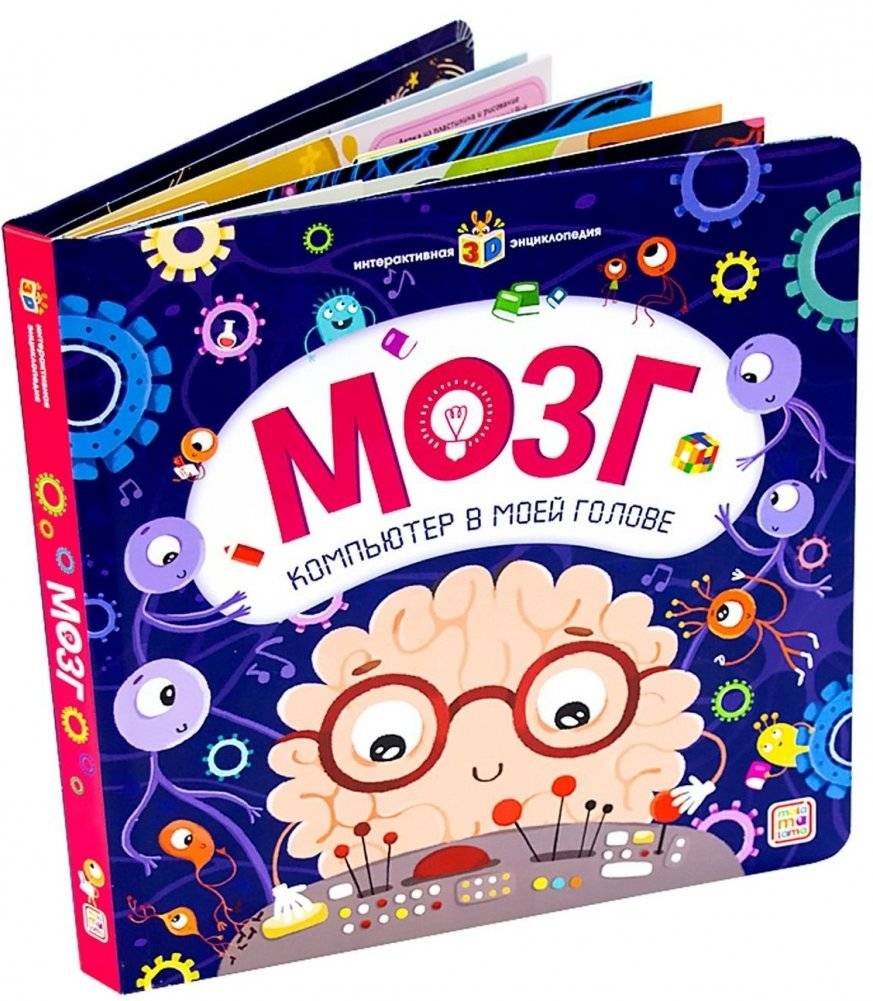 Мозг. Компьютер в моей голове. Книжка-панорамка фото книги 2