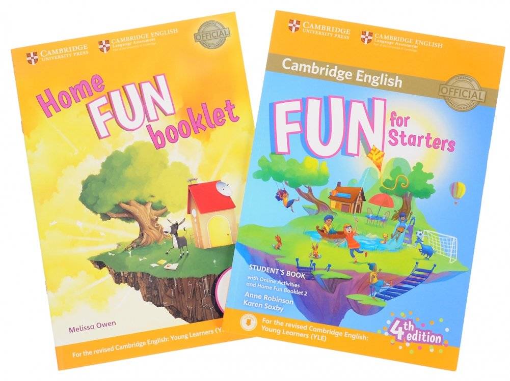 Fun for Starters Student's Book with Online Activities with Audio and Home Fun Booklet 2 фото книги 2