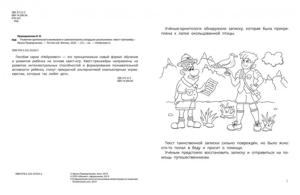 Развитие зрительного внимания и самоконтроля у младших школьников фото книги 3