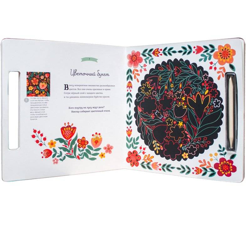 Секреты леса. Открой чудеса природы в 9-и удивительных скретч-картинках фото книги 3