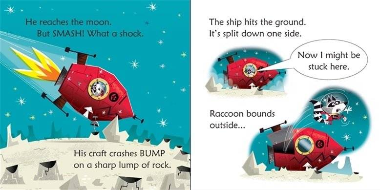 Raccoon on the Moon фото книги 4