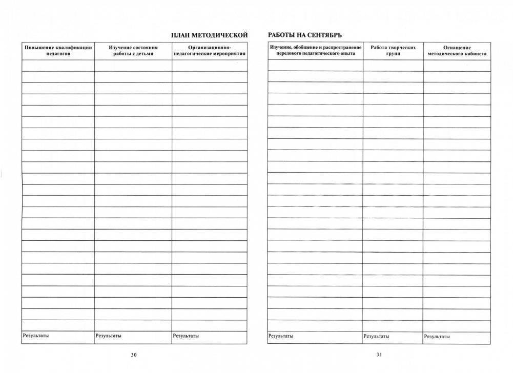 Рабочий журнал старшего воспитателя детского сада фото книги 2