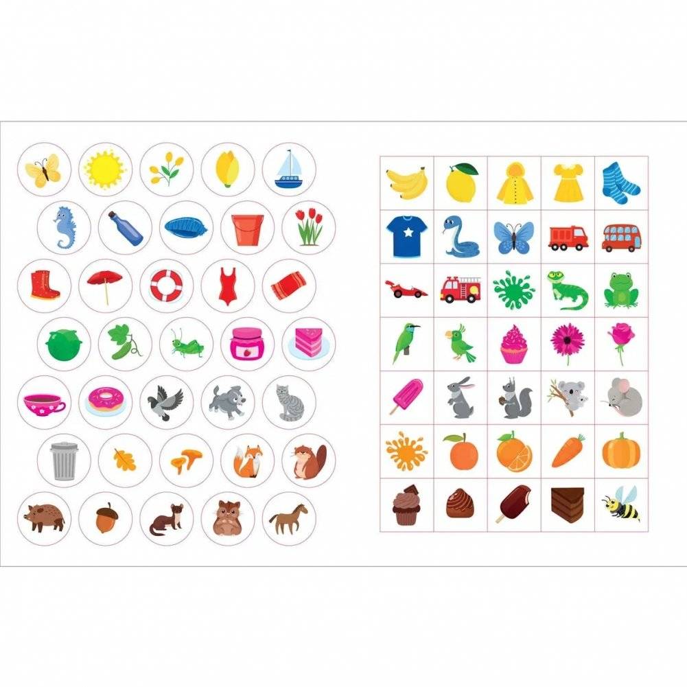 ND Play / Наклейки для умничек. Учим цвета фото книги 4