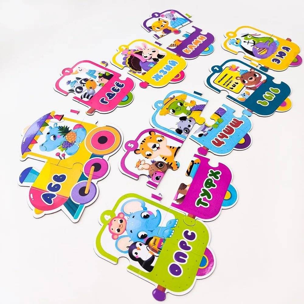 Smart-пазлы. Весёлый алфавит фото книги 2